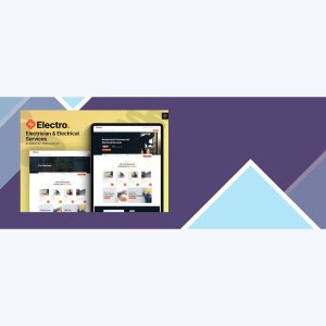 Electro – Electrician and Electrical Services Elementor Template Kit