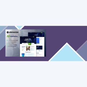 Marketoo – Digital Marketing Agency Elementor Pro Template Kit