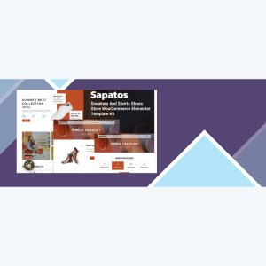 Sapatos – Sneakers and Sports Shoes Store WooCommerce Elementor Template Kit