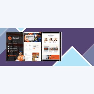 Godustry – Industry and Manufacturing Elementor Template Kit