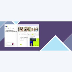 Exford – University and School Education Elementor Template Kit