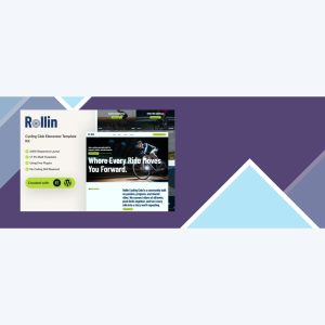 Rollin – Cycling Club Elementor Template Kit