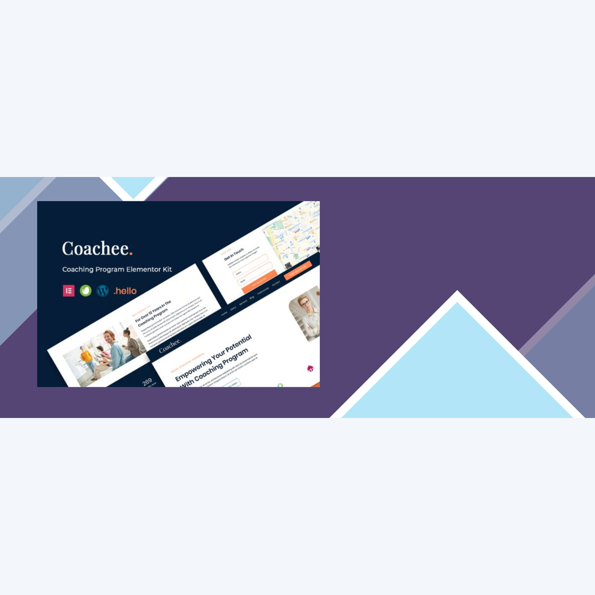 Coachee – Coaching Program Elementor Template Kit