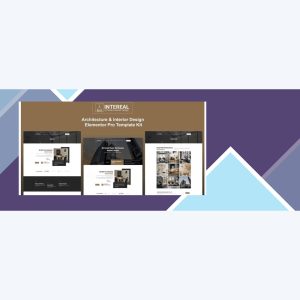 Intereal – Architecture and Interior Design Elementor Pro Template Kit
