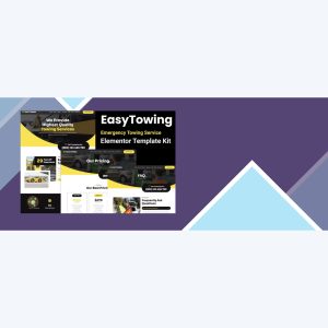 EasyTowing – Emergency Towing Service Elementor Template Kit