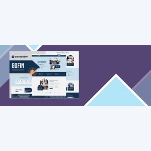 Gofin – Financial Solutions Elementor Template Kit
