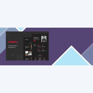 Mobdev – Creative Portfolio and Resume Elementor Template Kit