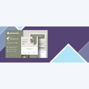 Flowry – Florist and Flower Boutique Elementor Template Kit