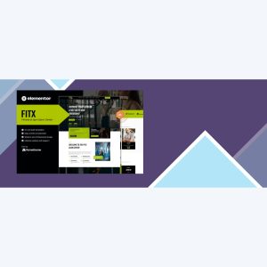 Fitx – Fitness and Gym Elementor Template Kit