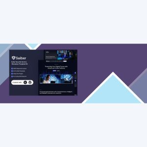 Saiber – Cyber Security Service Elementor Template Kit