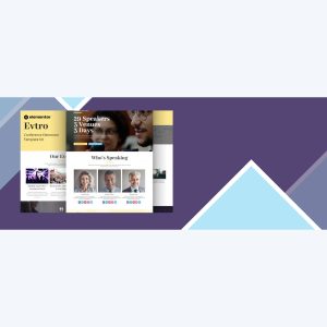 Evtro – Conference Event Elementor Template Kit
