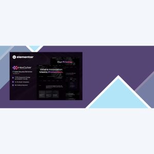 Hexcyber – IT Cyber Security Elementor Template Kit