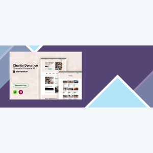 Givvy – Charity Donation Elementor Template Kit
