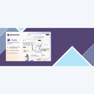 Paylloo – Online Payment and Finance Elementor Template Kit