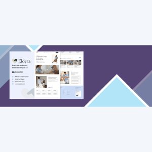 Eldera – Elderly and Senior Care Elementor Template Kit