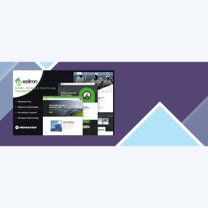 Eolimn – Ecology and Solar Energy Elementor Template Kit