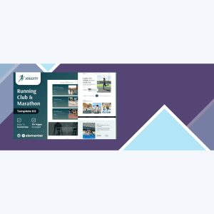 Joggity – Marathon Race and Running Elementor Template Kit