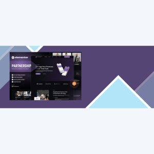 Partnership – Finance and Investment Consultant Elementor Template Kit