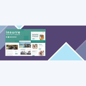 Insurre – Insurance Agency Elementor Template Kit