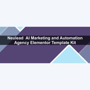 Neulead – AI Marketing and Automation Agency Elementor Template Kit