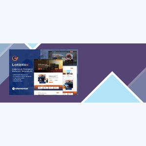 Logisticx – Logistics and Transportation Elementor Template Kit