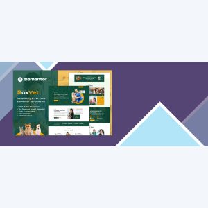 RoxVet – Veterinary and Pet Care Services Elementor Template Kit