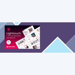 Lightouch – IT Solutions Elementor Template kit