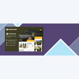 Gofarma – Farm and Fresh Produce Elementor Template Kit