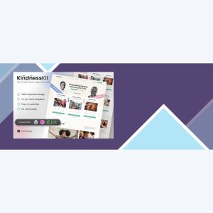 KindnessKit – Non-Profit and Charity Elementor Template Kit – Donation and Fundraising