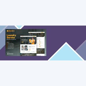 DaynDry – Laundry Service Elementor Template Kit