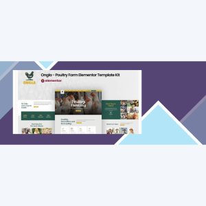 Ongla – Poultry Farm Elementor Template Kit