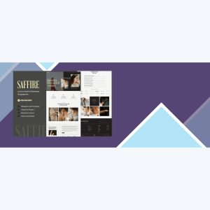 Saffire – Luxury Jewelry Elementor Template Kit