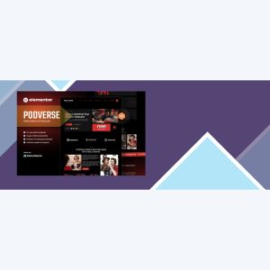 Podverse – Radio Station and Podcaster Elementor Template Kit