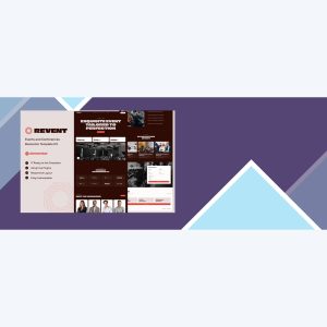 Revent – Events and Conferences Elementor Template Kit