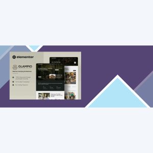 Glampio – Glamour Camping and Adventure Elementor Template Kit
