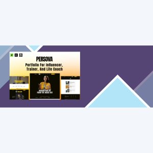 Persova – Influencer Portfolio Elementor Template Kit