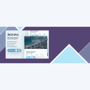Oceana – Beach Club Lounge Bar and Resort Elementor Template Kit