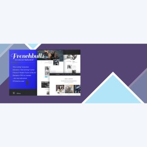 Frenchbulls – Dog Breeder Elementor Template Kit