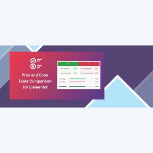 Pros and Cons Widget for Elementor
