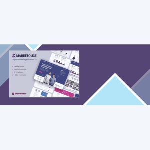 Marketolds – Digital Marketing Elementor Template Kit