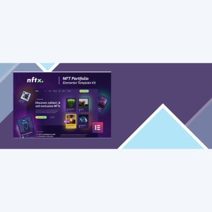 NFTx – NFT Portfolio Elementor Template Kit