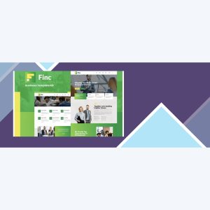 Finc – Business and Financial Elementor Template Kit