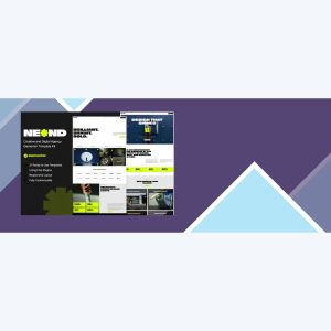 Neond – Creative and Digital Agency Elementor Template Kit