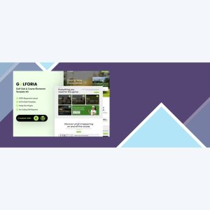 Golforia – Golf Club and Course Elementor Template Kit