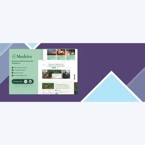 Medtive – Alternative Medicine Elementor Template Kit