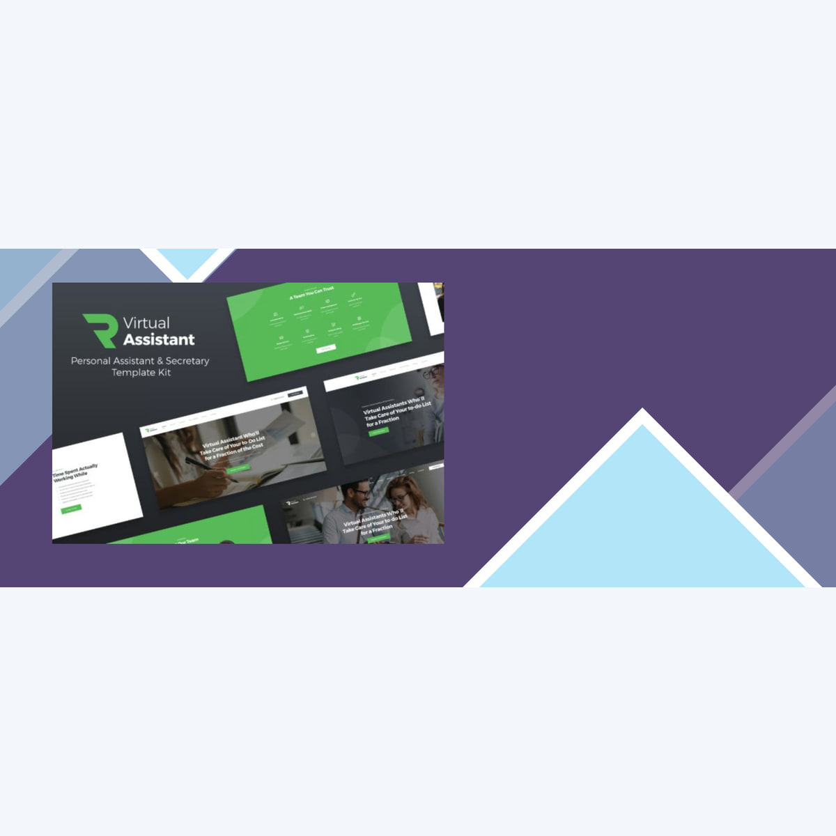 Revirta – Virtual Assistant Business Elementor Template Kit