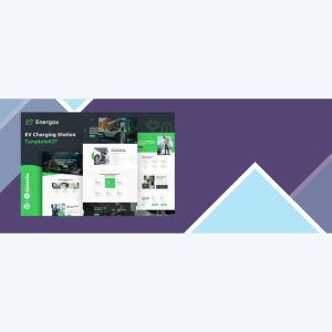 Energox – EV Charging Station Elementor Template Kit