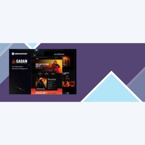 Gadam – Fire Department Elementor Template Kit