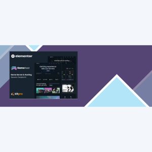Gamehost – Game Server and Hosting Elementor Template Kit