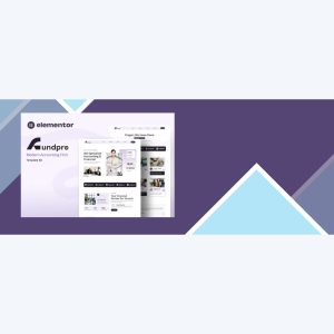 Fundpro – Modern Accounting Firm Elementor Template Kit